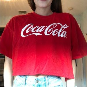 OVERSIZED COCA COLA TOP